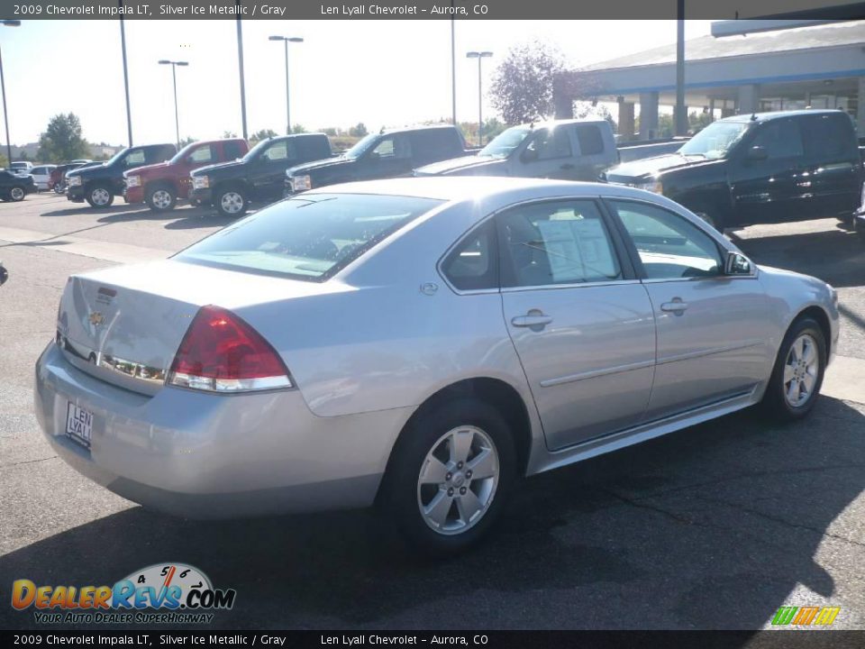 2009 Chevrolet Impala LT Silver Ice Metallic / Gray Photo #6
