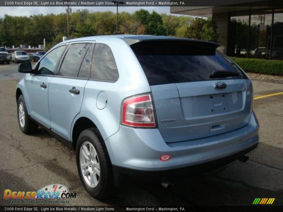 2008 Ford Edge SE Light Ice Blue Metallic / Medium Light Stone Photo #2