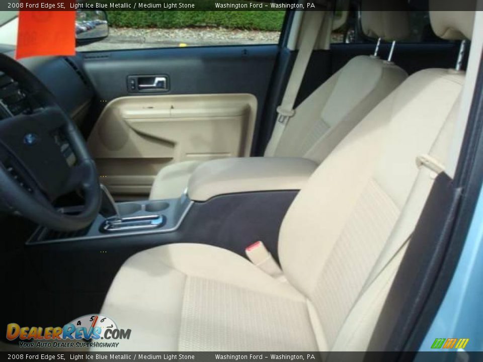 2008 Ford Edge SE Light Ice Blue Metallic / Medium Light Stone Photo #7