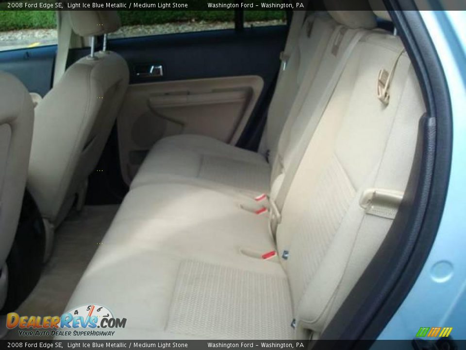 2008 Ford Edge SE Light Ice Blue Metallic / Medium Light Stone Photo #8