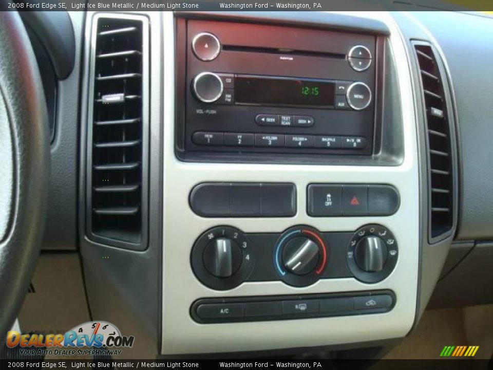 2008 Ford Edge SE Light Ice Blue Metallic / Medium Light Stone Photo #9