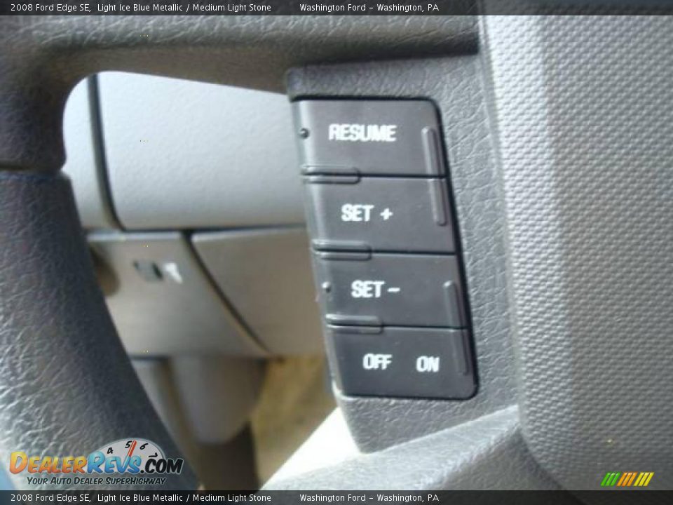 2008 Ford Edge SE Light Ice Blue Metallic / Medium Light Stone Photo #16