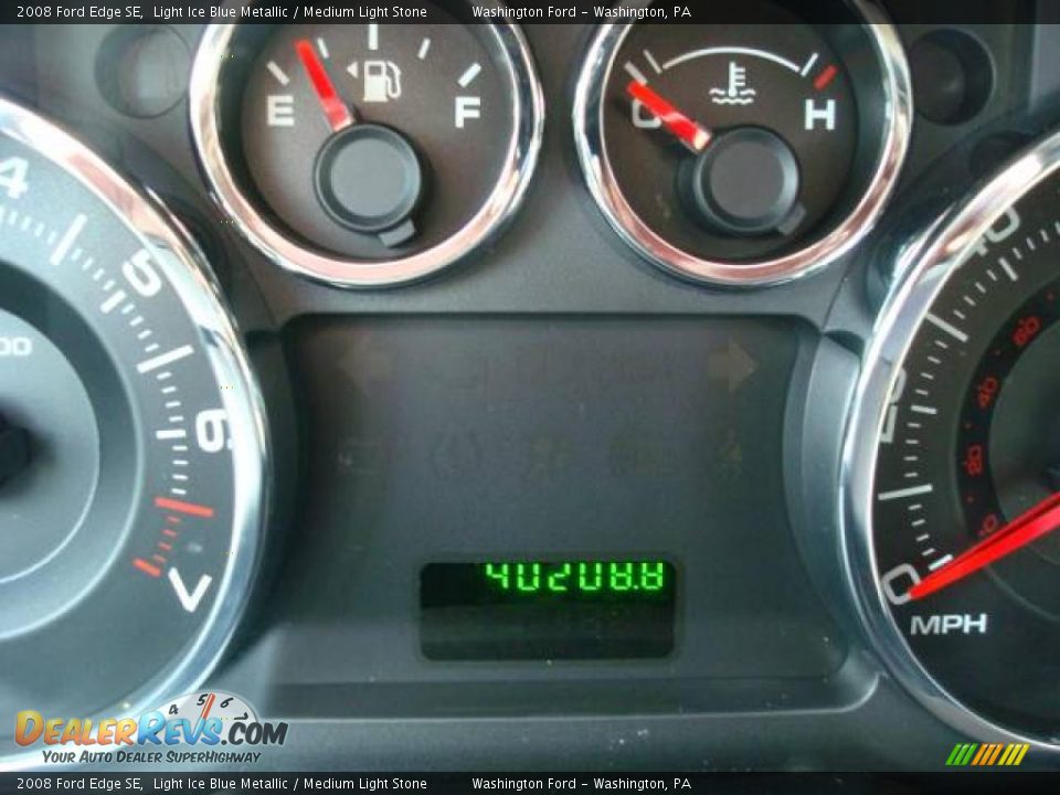 2008 Ford Edge SE Light Ice Blue Metallic / Medium Light Stone Photo #20