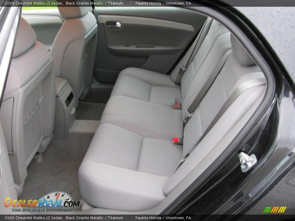 2009 Chevrolet Malibu LS Sedan Black Granite Metallic / Titanium Photo #10
