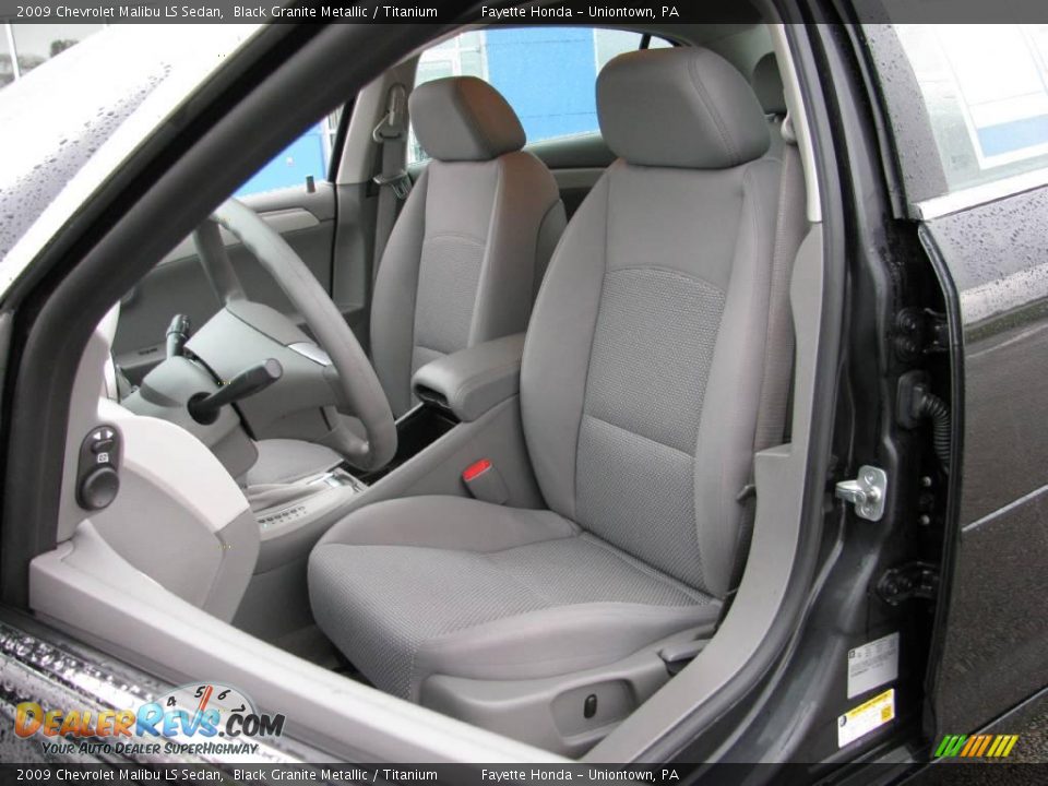 2009 Chevrolet Malibu LS Sedan Black Granite Metallic / Titanium Photo #13