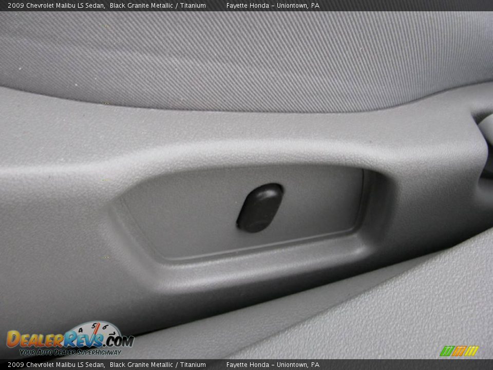 2009 Chevrolet Malibu LS Sedan Black Granite Metallic / Titanium Photo #14