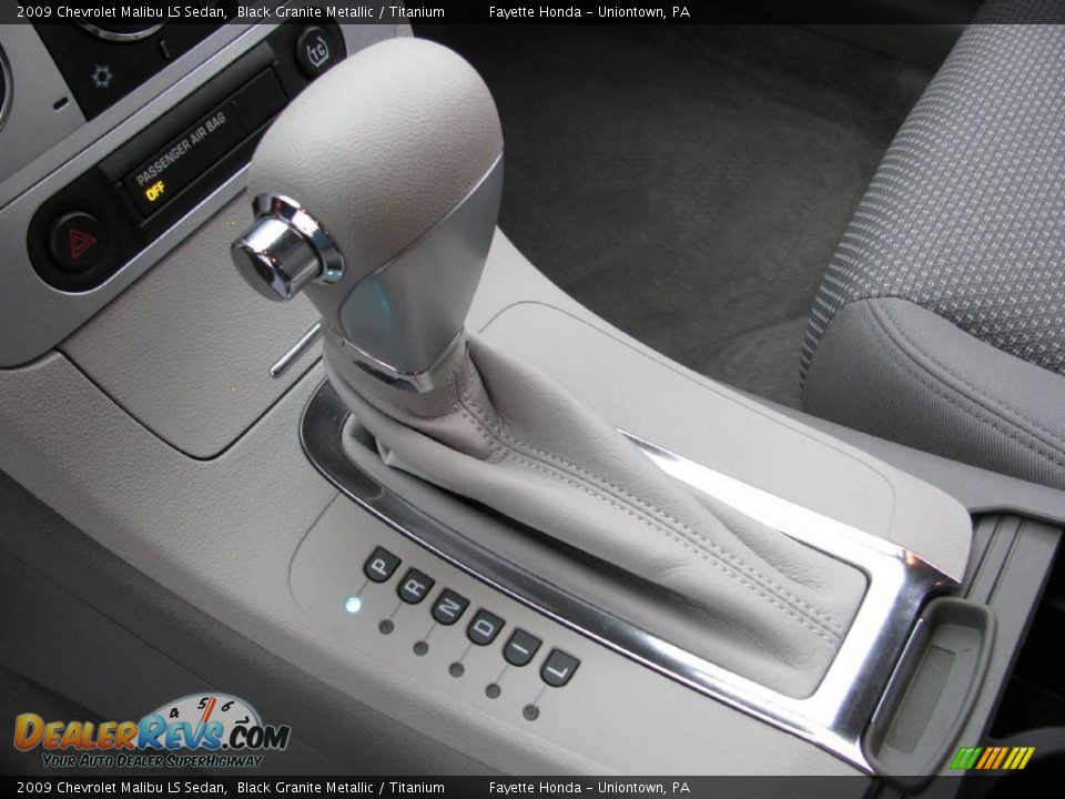 2009 Chevrolet Malibu LS Sedan Black Granite Metallic / Titanium Photo #15