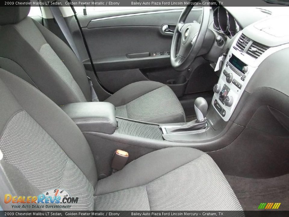 2009 Chevrolet Malibu LT Sedan Golden Pewter Metallic / Ebony Photo #6