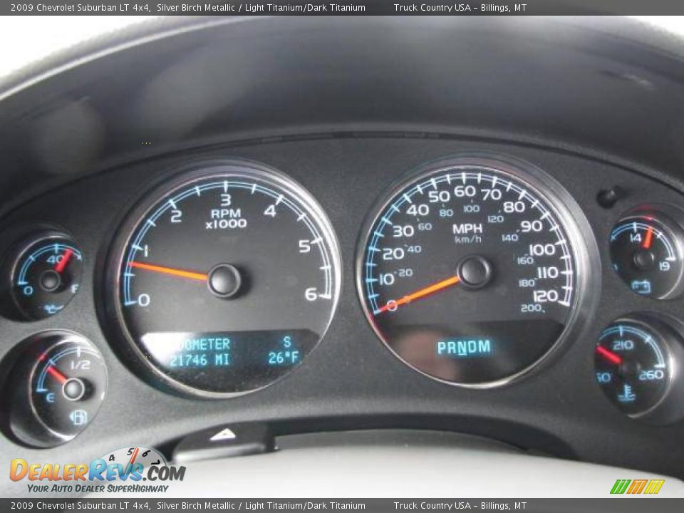 2009 Chevrolet Suburban LT 4x4 Silver Birch Metallic / Light Titanium/Dark Titanium Photo #14