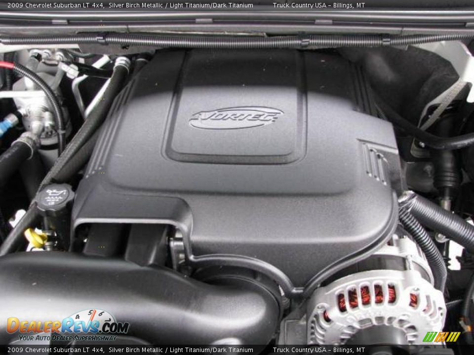 2009 Chevrolet Suburban LT 4x4 Silver Birch Metallic / Light Titanium/Dark Titanium Photo #15