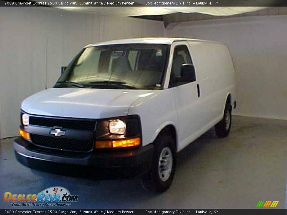 2009 Chevrolet Express 2500 Cargo Van Summit White / Medium Pewter Photo #3