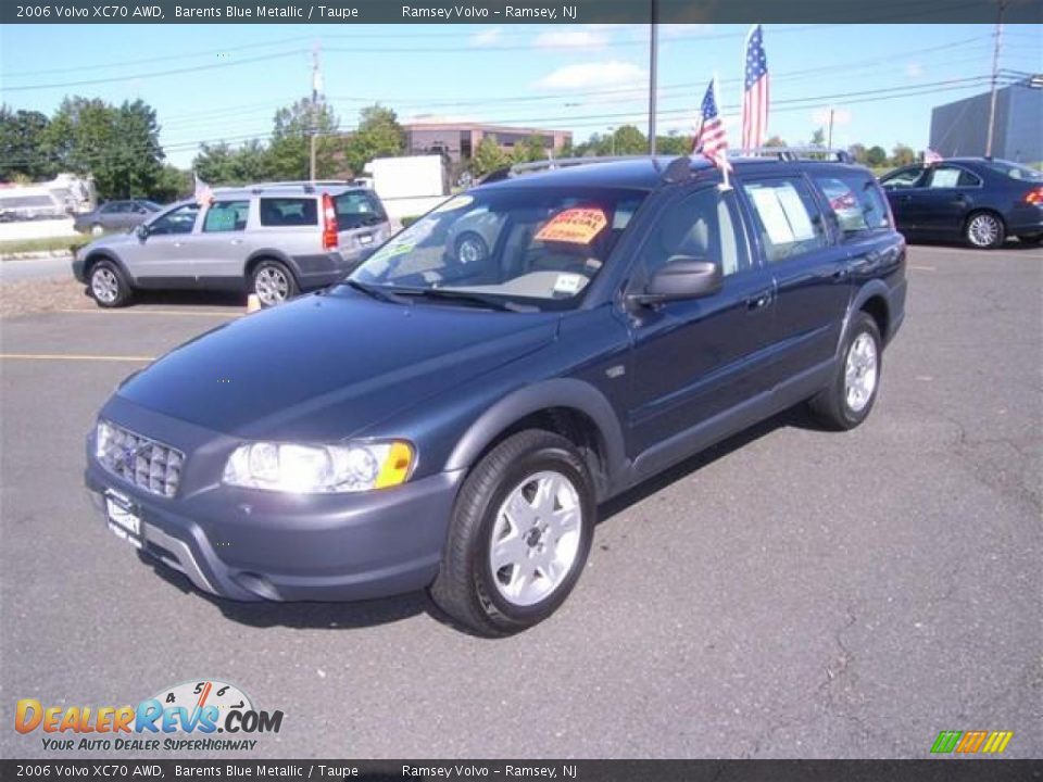 2006 Volvo XC70 AWD Barents Blue Metallic / Taupe Photo #1