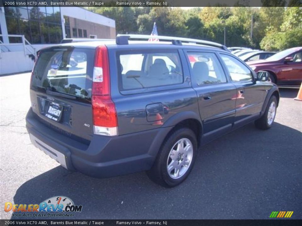 2006 Volvo XC70 AWD Barents Blue Metallic / Taupe Photo #5