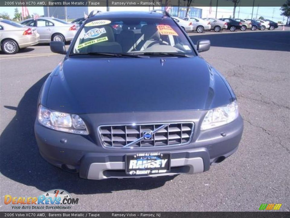2006 Volvo XC70 AWD Barents Blue Metallic / Taupe Photo #8