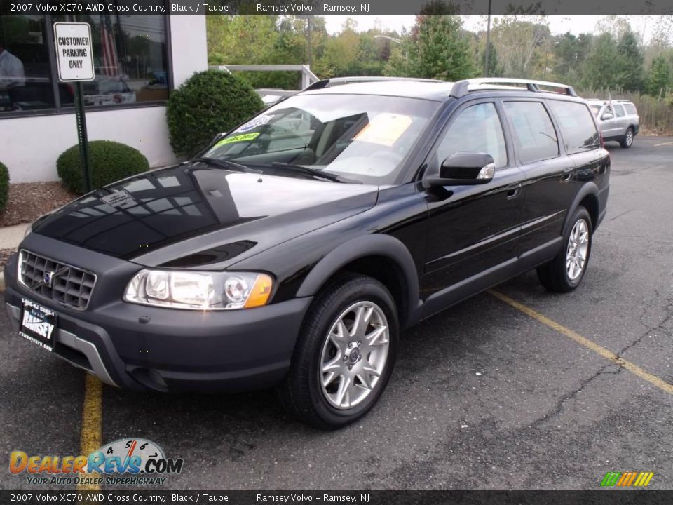 2007 Volvo XC70 AWD Cross Country Black / Taupe Photo #1