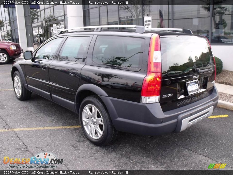 2007 Volvo XC70 AWD Cross Country Black / Taupe Photo #3