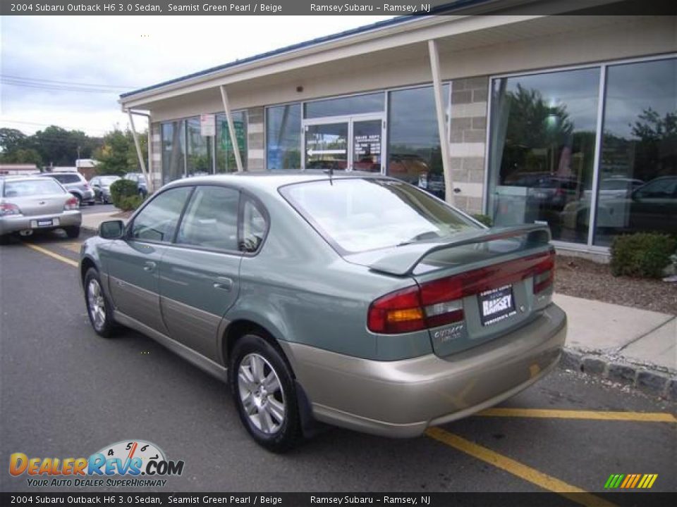 2004 Subaru Outback H6 3.0 Sedan Seamist Green Pearl