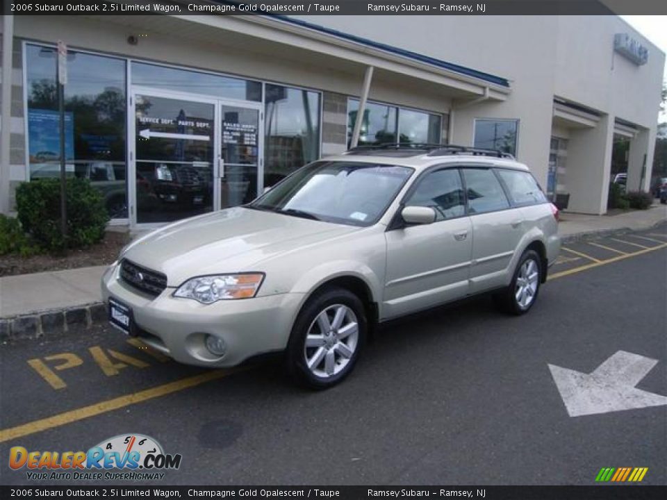 2006 Subaru Outback 2.5i Limited Wagon Champagne Gold Opalescent / Taupe Photo #1