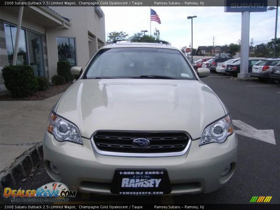 2006 Subaru Outback 2.5i Limited Wagon Champagne Gold Opalescent / Taupe Photo #8
