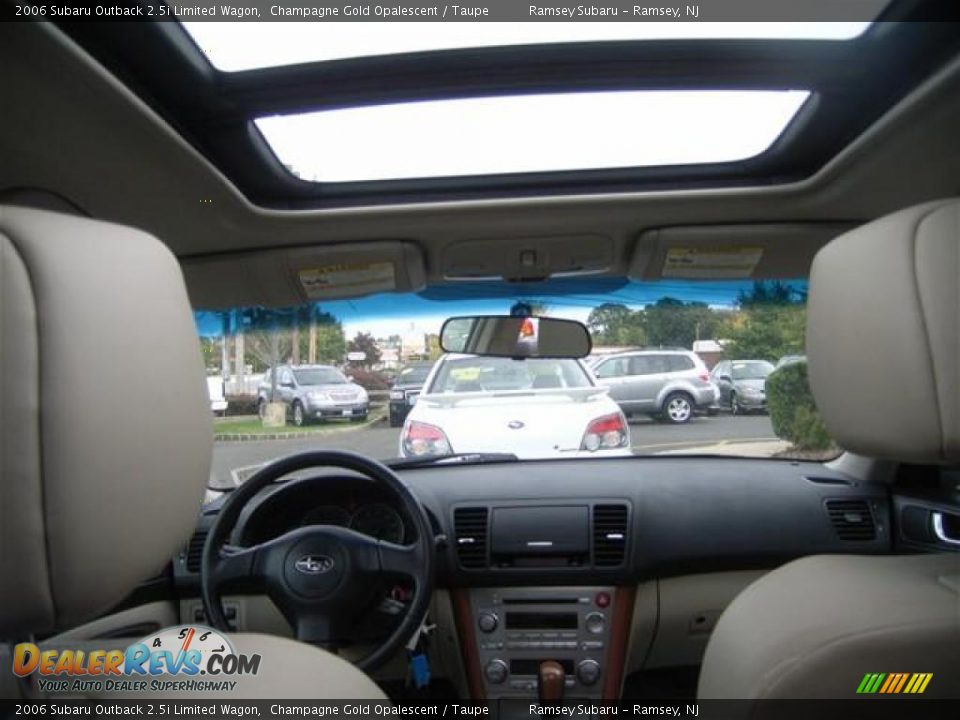 2006 Subaru Outback 2.5i Limited Wagon Champagne Gold Opalescent / Taupe Photo #13