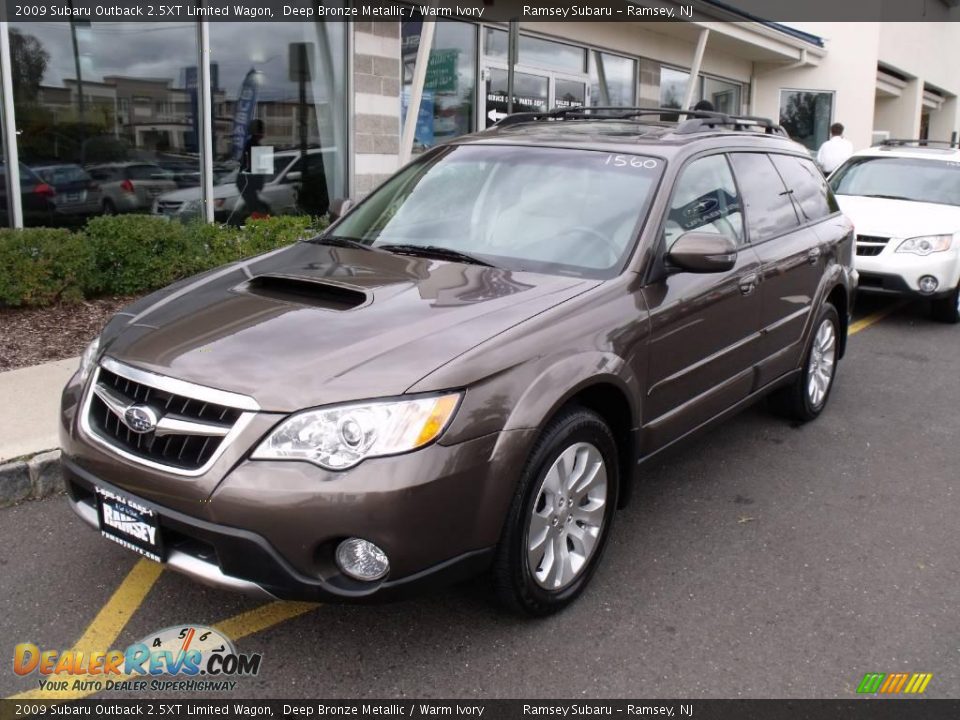 2009 Subaru Outback 2.5XT Limited Wagon Deep Bronze Metallic / Warm Ivory Photo #1