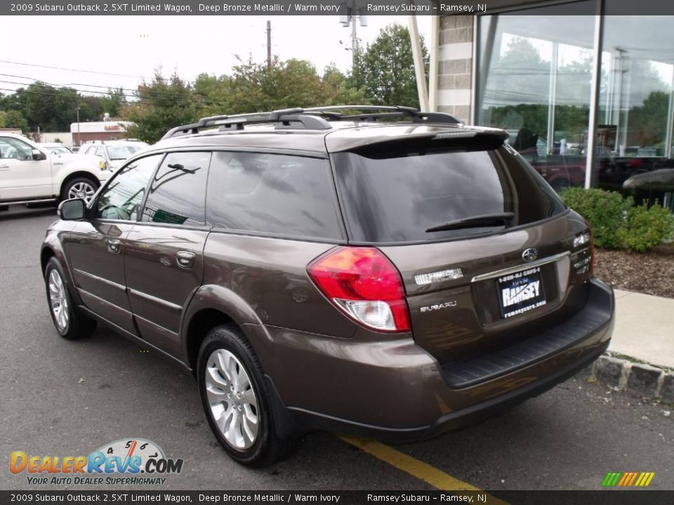 2009 Subaru Outback 2.5XT Limited Wagon Deep Bronze Metallic / Warm Ivory Photo #3