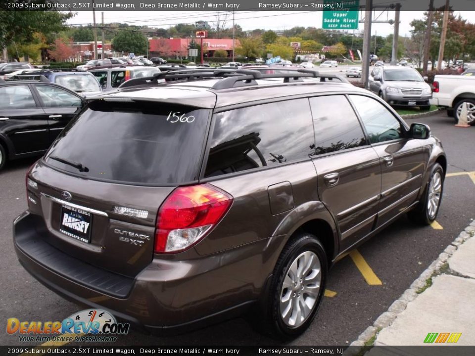 2009 Subaru Outback 2.5XT Limited Wagon Deep Bronze Metallic / Warm Ivory Photo #5