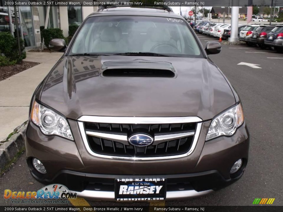 2009 Subaru Outback 2.5XT Limited Wagon Deep Bronze Metallic / Warm Ivory Photo #7