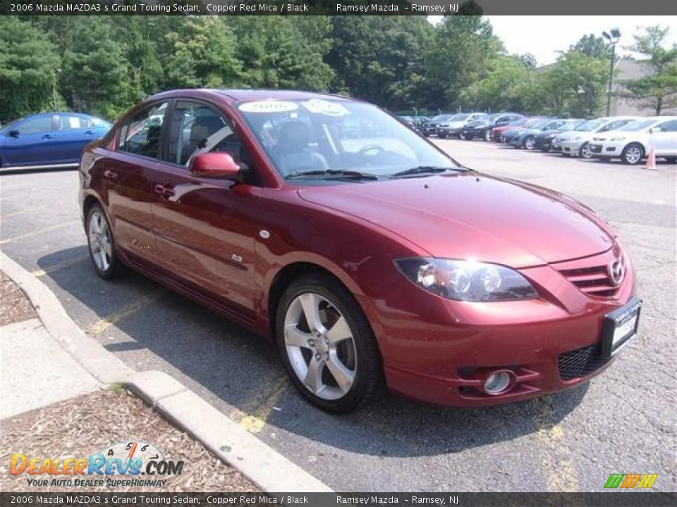 2006 Mazda MAZDA3 s Grand Touring Sedan Copper Red Mica / Black Photo #1