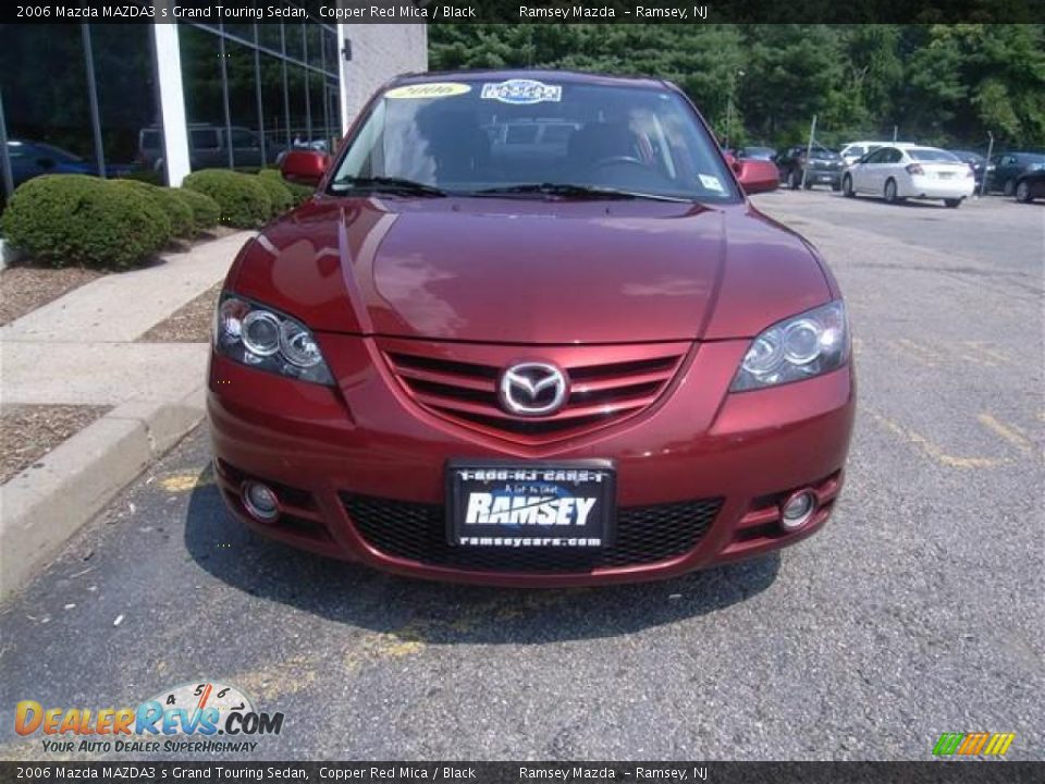 2006 Mazda MAZDA3 s Grand Touring Sedan Copper Red Mica / Black Photo #2