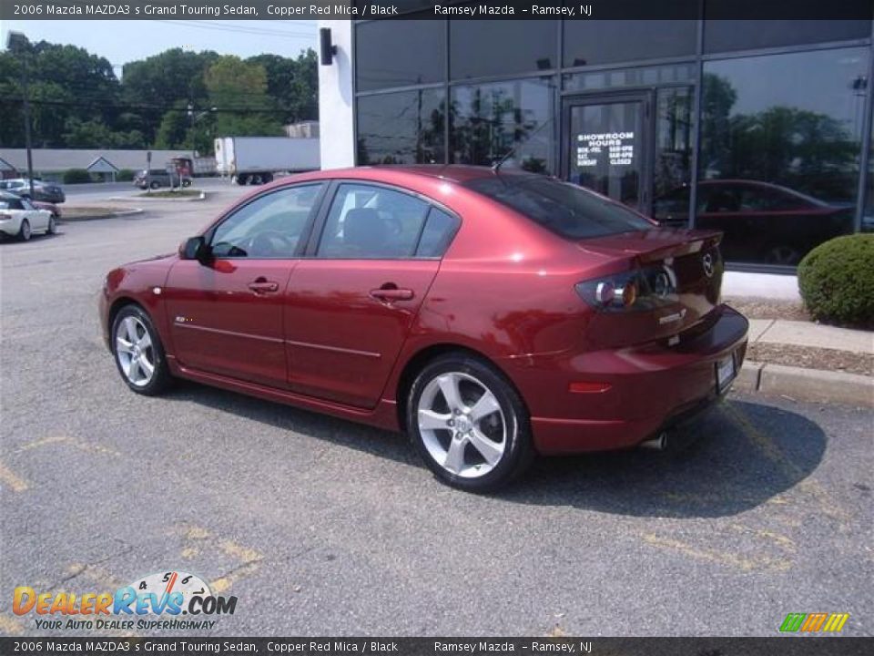 2006 Mazda MAZDA3 s Grand Touring Sedan Copper Red Mica / Black Photo #5