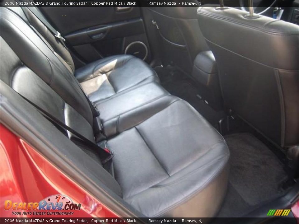 2006 Mazda MAZDA3 s Grand Touring Sedan Copper Red Mica / Black Photo #8