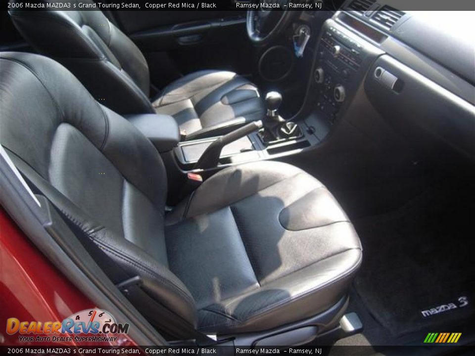 2006 Mazda MAZDA3 s Grand Touring Sedan Copper Red Mica / Black Photo #9