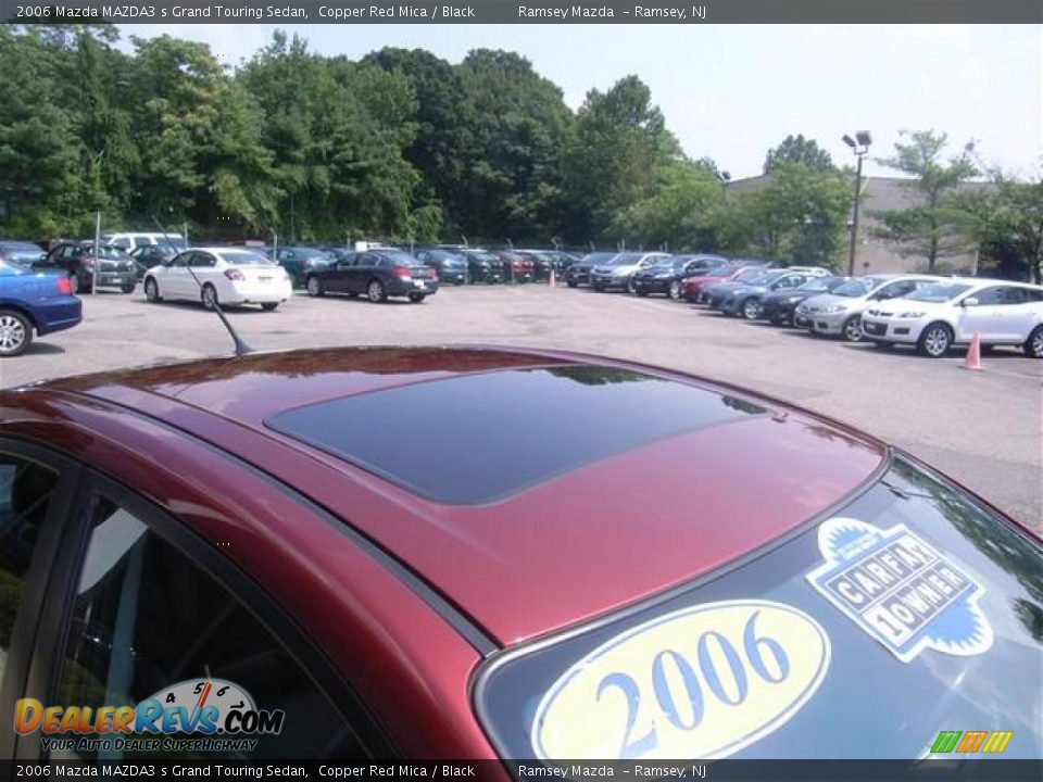 2006 Mazda MAZDA3 s Grand Touring Sedan Copper Red Mica / Black Photo #10