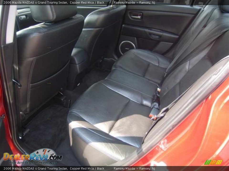 2006 Mazda MAZDA3 s Grand Touring Sedan Copper Red Mica / Black Photo #11