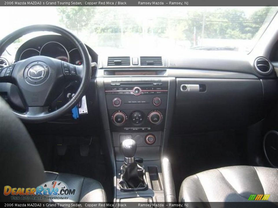 2006 Mazda MAZDA3 s Grand Touring Sedan Copper Red Mica / Black Photo #12