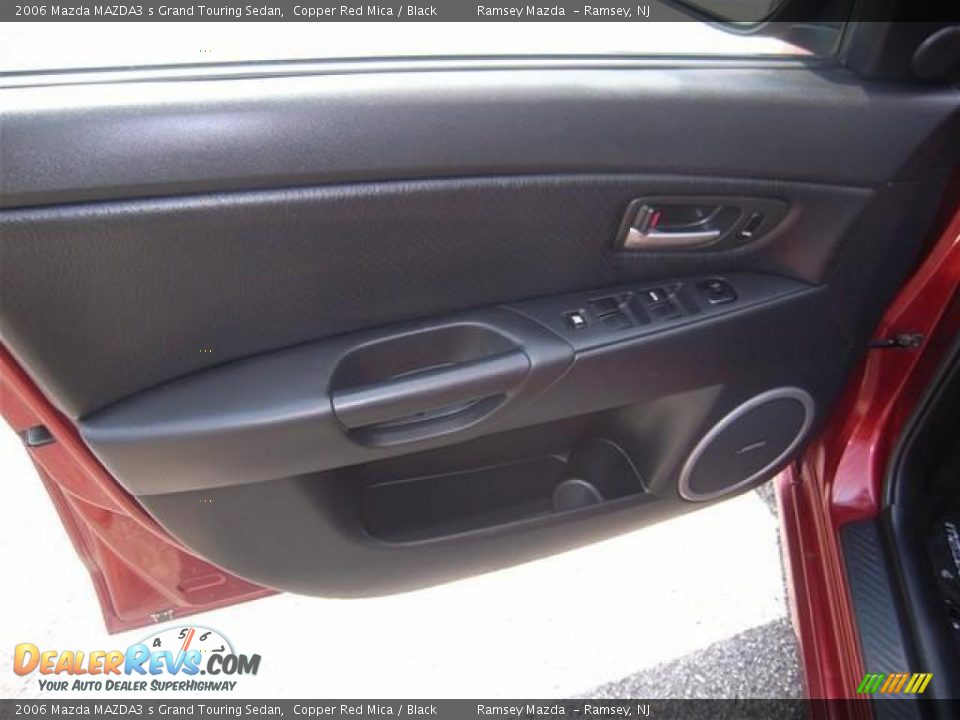 2006 Mazda MAZDA3 s Grand Touring Sedan Copper Red Mica / Black Photo #15