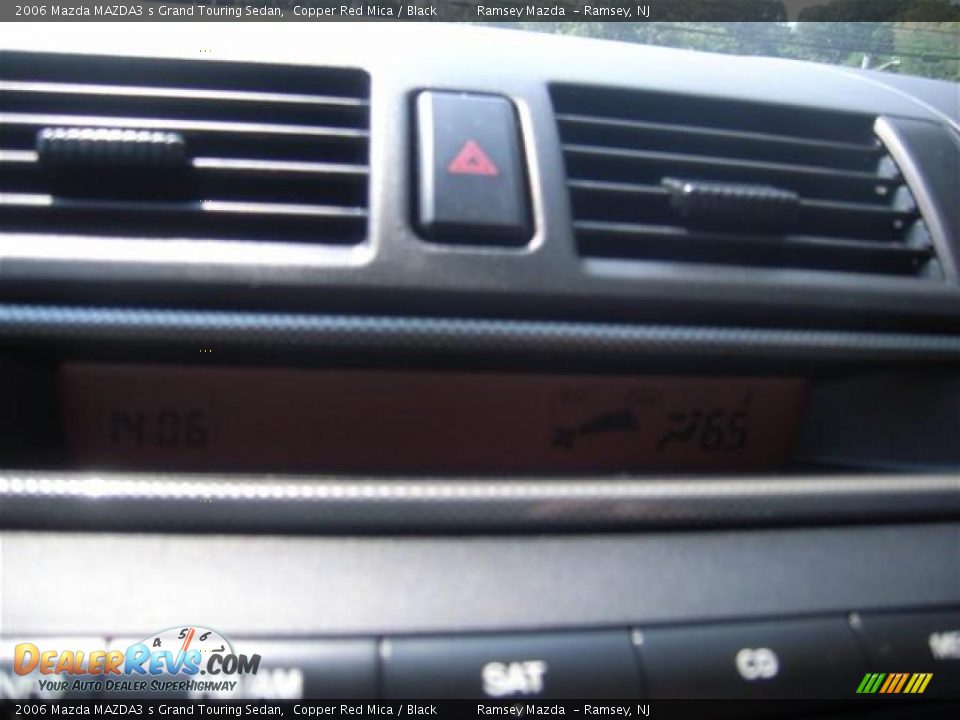 2006 Mazda MAZDA3 s Grand Touring Sedan Copper Red Mica / Black Photo #18