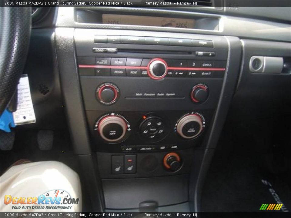 2006 Mazda MAZDA3 s Grand Touring Sedan Copper Red Mica / Black Photo #19