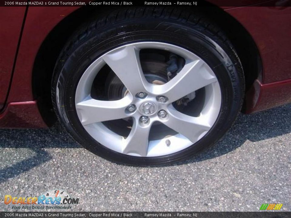 2006 Mazda MAZDA3 s Grand Touring Sedan Copper Red Mica / Black Photo #23