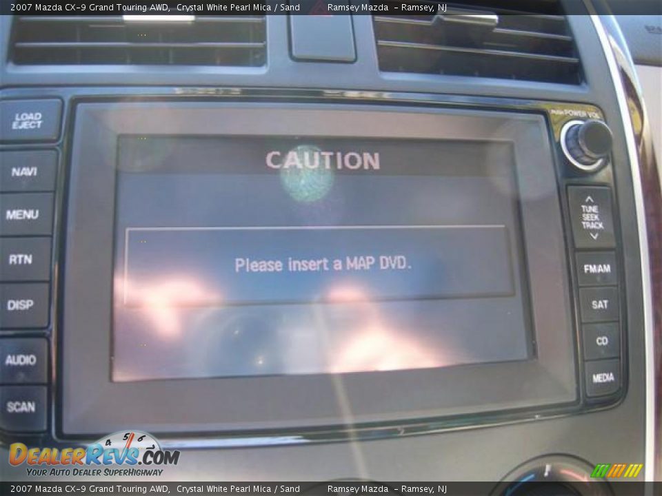 2007 Mazda CX-9 Grand Touring AWD Crystal White Pearl Mica / Sand Photo #21