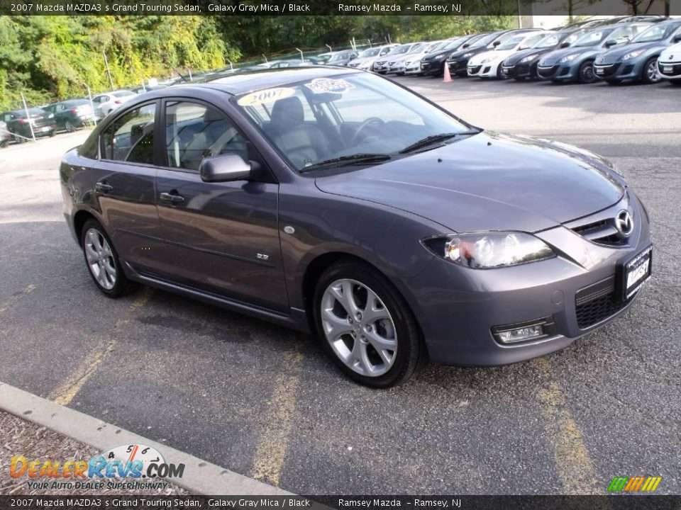 2007 Mazda MAZDA3 s Grand Touring Sedan Galaxy Gray Mica / Black Photo #1
