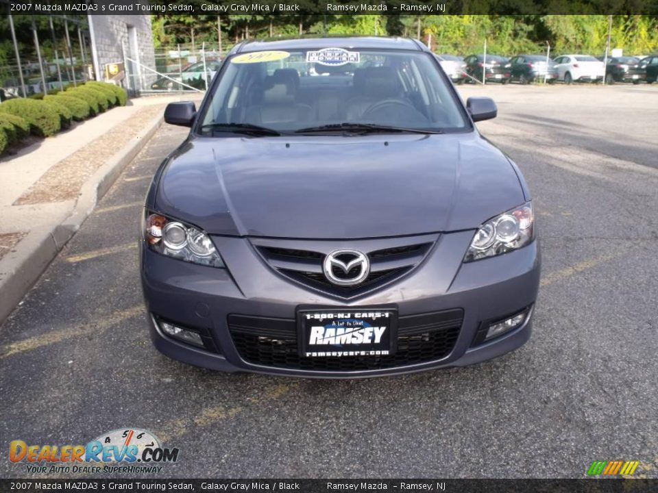 2007 Mazda MAZDA3 s Grand Touring Sedan Galaxy Gray Mica / Black Photo #2