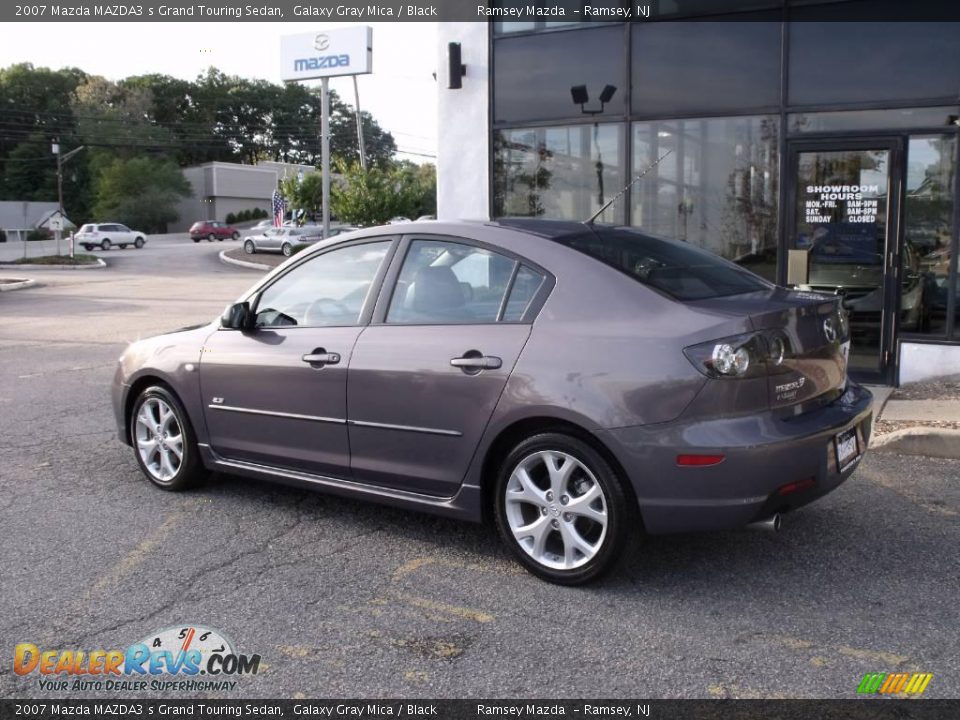 2007 Mazda MAZDA3 s Grand Touring Sedan Galaxy Gray Mica / Black Photo #5