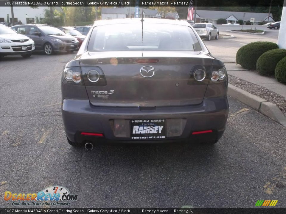 2007 Mazda MAZDA3 s Grand Touring Sedan Galaxy Gray Mica / Black Photo #6