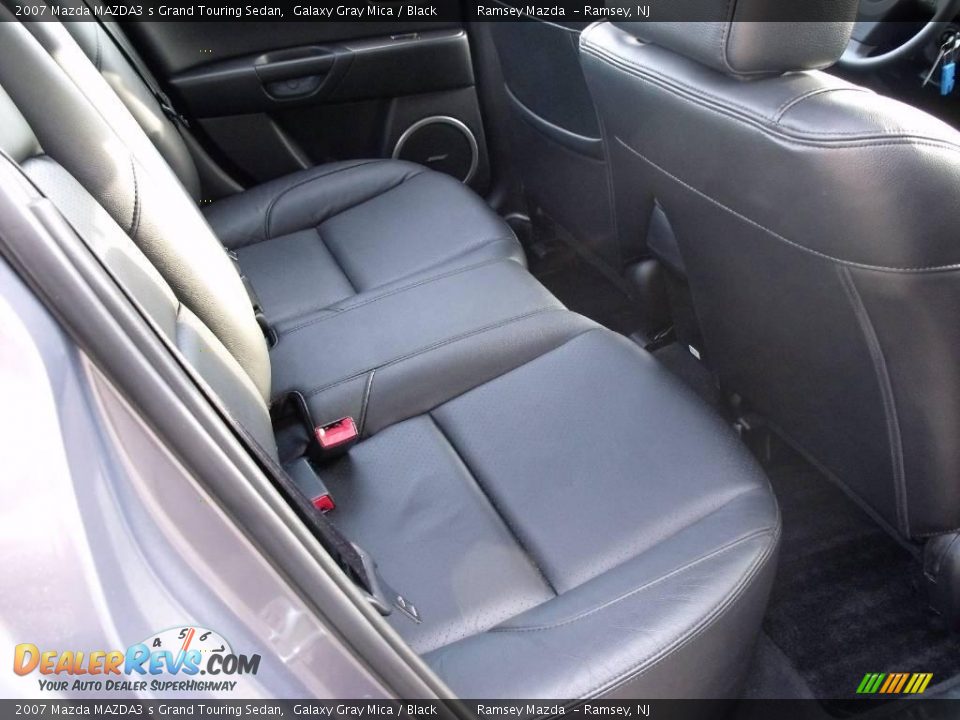 2007 Mazda MAZDA3 s Grand Touring Sedan Galaxy Gray Mica / Black Photo #8