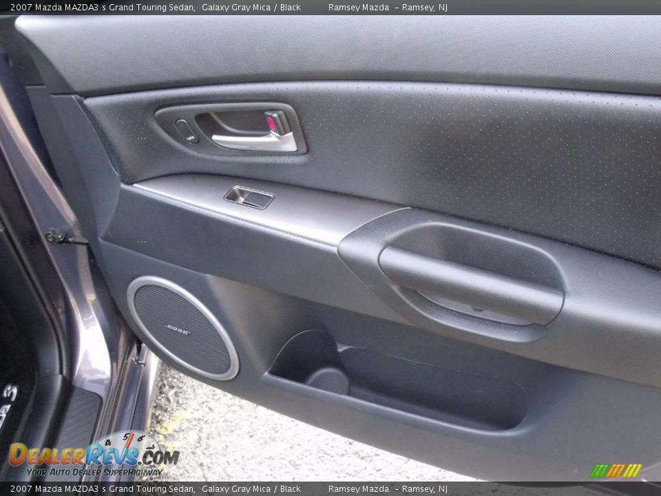 2007 Mazda MAZDA3 s Grand Touring Sedan Galaxy Gray Mica / Black Photo #10