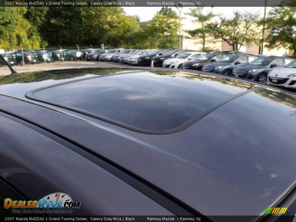 2007 Mazda MAZDA3 s Grand Touring Sedan Galaxy Gray Mica / Black Photo #11
