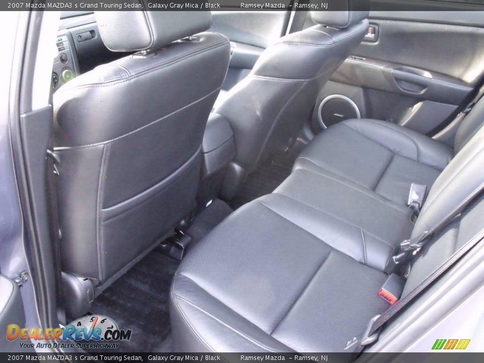 2007 Mazda MAZDA3 s Grand Touring Sedan Galaxy Gray Mica / Black Photo #12