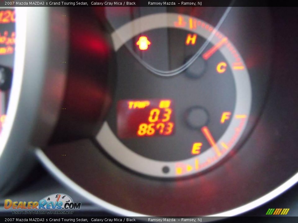 2007 Mazda MAZDA3 s Grand Touring Sedan Galaxy Gray Mica / Black Photo #16
